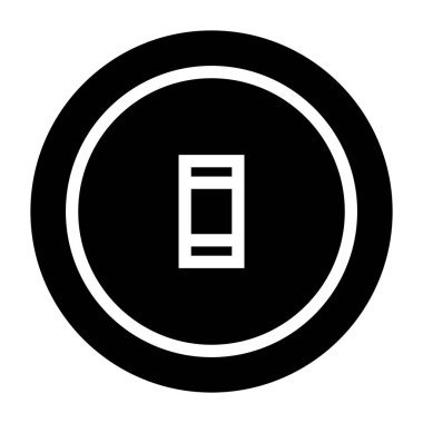 Kriket spor alanı ikon vektör illüstrasyon tasarımı