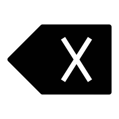 Yedek boşluk simgesi vektör illüstrasyon tasarımı