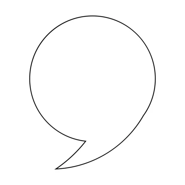 Speech Bubble Icon Vector Illustration Symbol Design — Stock Vector