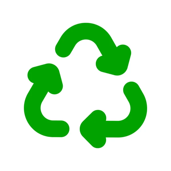 Recycling Symbol Vektor Illustration Design — Stockvektor