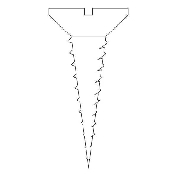 Bolt Icon Vector Illustration Symbol Design — Vetor de Stock