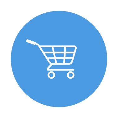 Trolley vektör resmetme şablonu tasarımı