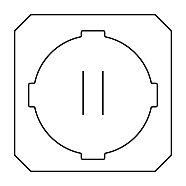 Sumo Arena Symbol Vektor Illustration Design — Stockvektor