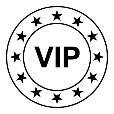 VIP ikon vektör illüstrasyon tasarımı