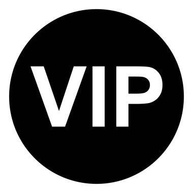 VIP ikon vektör illüstrasyon tasarımı