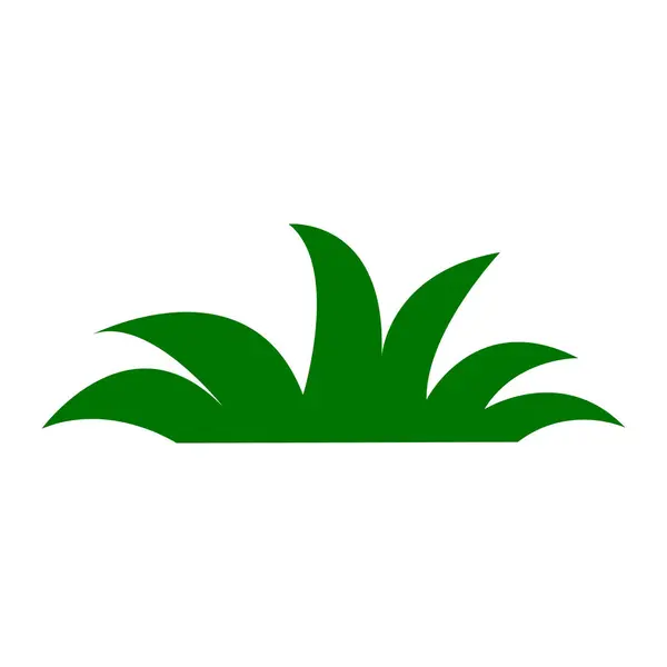 Gras Symbol Vektor Illustration Design — Stockvektor