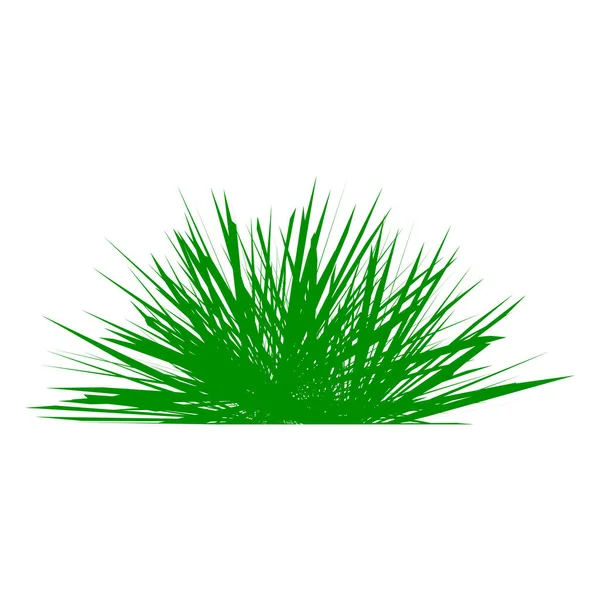 Gras Symbol Vektor Illustration Design — Stockvektor