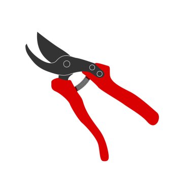 Bahçe Makası ikon vektör illüstrasyon sembolü tasarımı