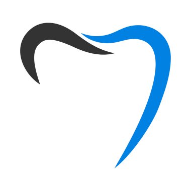 Diş logosu vektör illüstrasyon tasarımı