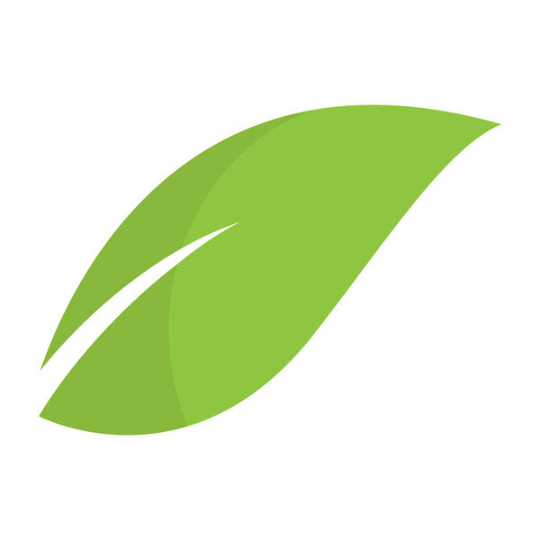 Leaf Logo Vector Illustration Design — Stock Vector