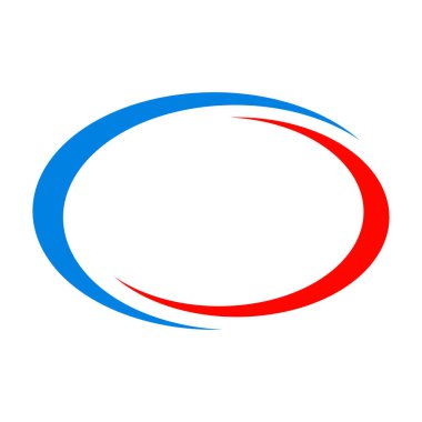 Yörünge simgesi vektör çizimi