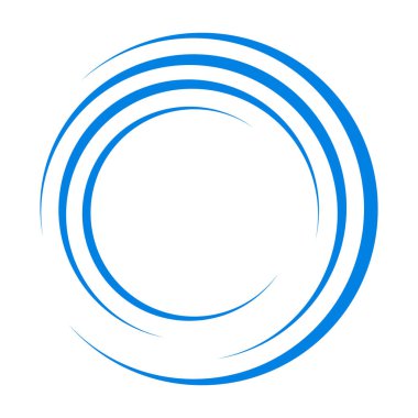 dairesel logo vektör illüstrasyon tasarımı