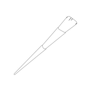 boya fırçası ikonu vektör illüstrasyon tasarımı