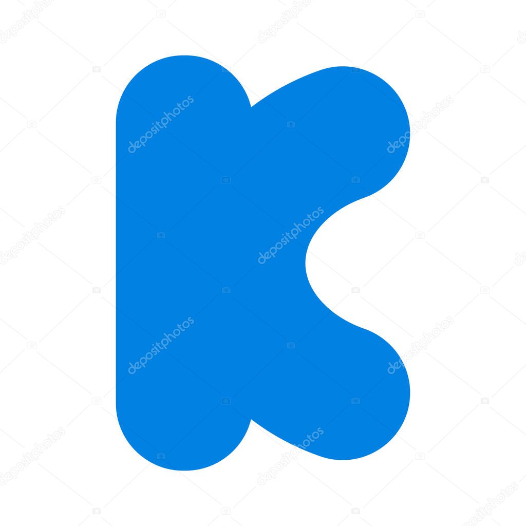 Letter k logo icon vector illustration design