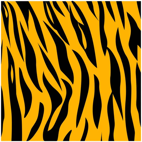 Tiger Striped Sfondo Vettore Illustrazione Disegno — Vettoriale Stock