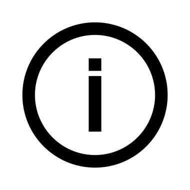 bilgi merkezi simge vektör illüstrasyon tasarımı