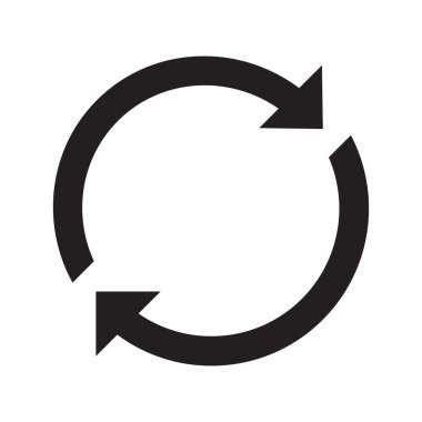 Simge vektör illüstrasyon tasarımı yeniden yükleniyor