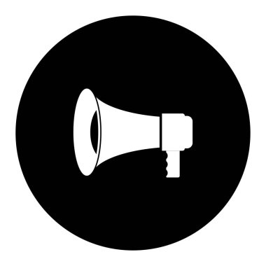 boynuz logo vektör illüstrasyon tasarımı