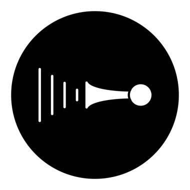 boynuz logo vektör illüstrasyon tasarımı