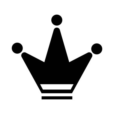 crown icon element illustration design