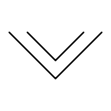 Simge illüstrasyon tasarımını aşağı kaydır