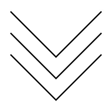 Simge illüstrasyon tasarımını aşağı kaydır