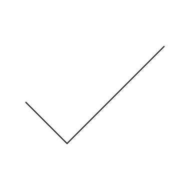 İşaretleme simgesi basit illüstrasyon tasarımını işaretle