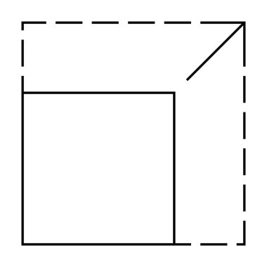 Simgeyi büyütür, resmi tam ekran resimleme tasarımına büyütür