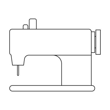 Dikiş makinesi resim tasarımı