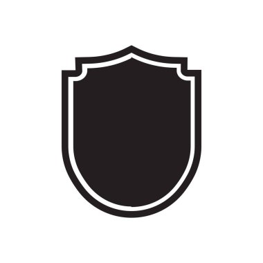 Basit siyah kalkan resim tasarımı