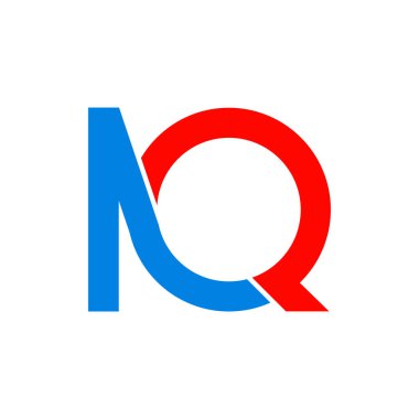 aq harfi logo illüstrasyon tasarımı