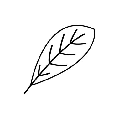 Basit yaprak resmetme tasarımı