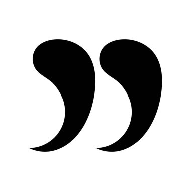 alıntı işareti illüstrasyon tasarımı