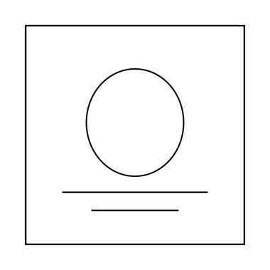 Kimyasal periyodik sembol oksijen simgesi çizimi