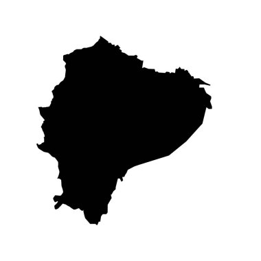 Ekvador ülke haritası resim tasarımı