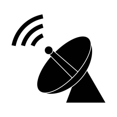 parabolik anten simge çizimi