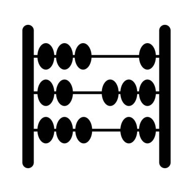abaküs hesaplama simgesi resimleme tasarımı