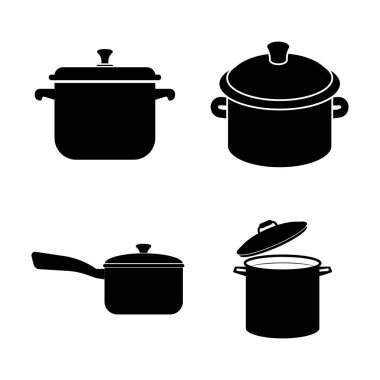 Tencere Simgesi Çizim Tasarımı