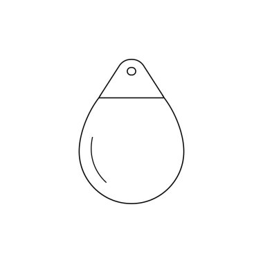 Gemi şamandıra simgesi deniz illüstrasyon tasarımında