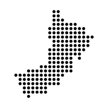 Umman haritası resim tasarımı