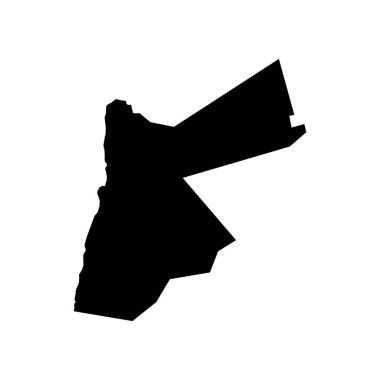 Ürdün haritası resim tasarımı