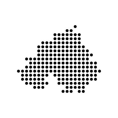 Kuzey İrlanda haritası resim tasarımı