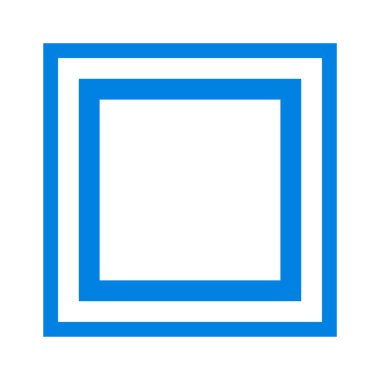 kare geometrik şekil resmetme tasarımı