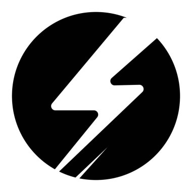 Benzersiz pil logosu çizimi