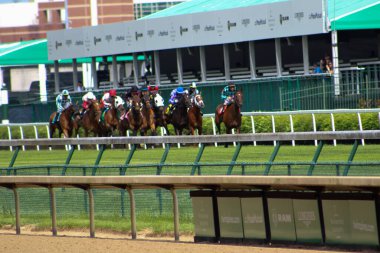 LOUISVILLE, KY - 1 Mayıs 2019 Churchill Downs 'da 8.