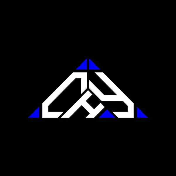 Diseño Creativo Del Logotipo Letra Chy Con Gráfico Vectorial Logotipo — Vector de stock
