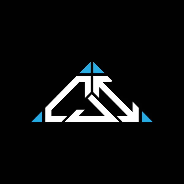Cji Lettre Logo Design Créatif Avec Graphique Vectoriel Cji Logo — Image vectorielle