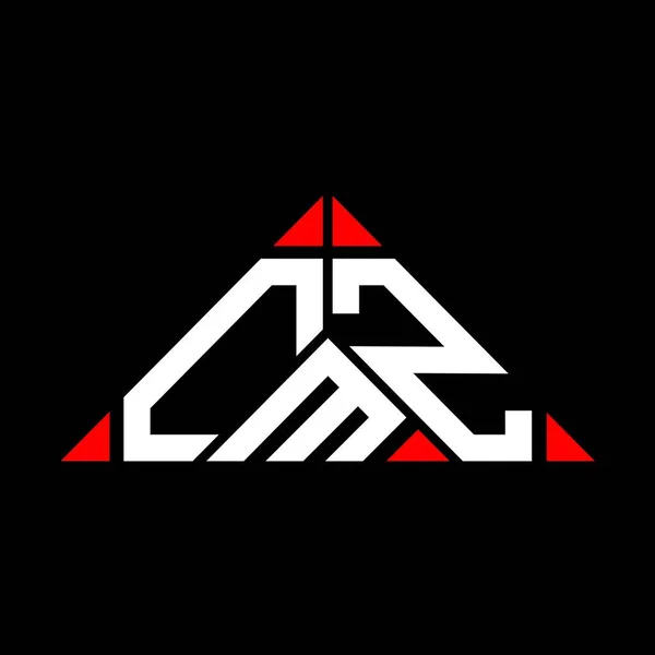 Cmz Carta Logotipo Design Criativo Com Gráfico Vetorial Cmz Logotipo —  Vetores de Stock