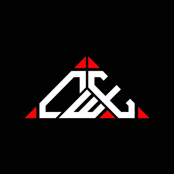 Креативный Дизайн Логотипа Векторной Графикой Простой Современный Логотип Форме Треугольника — стоковый вектор