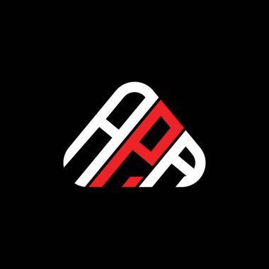 APA letter logo creative design with vector graphic, APA simple and modern logo in triangle shape.